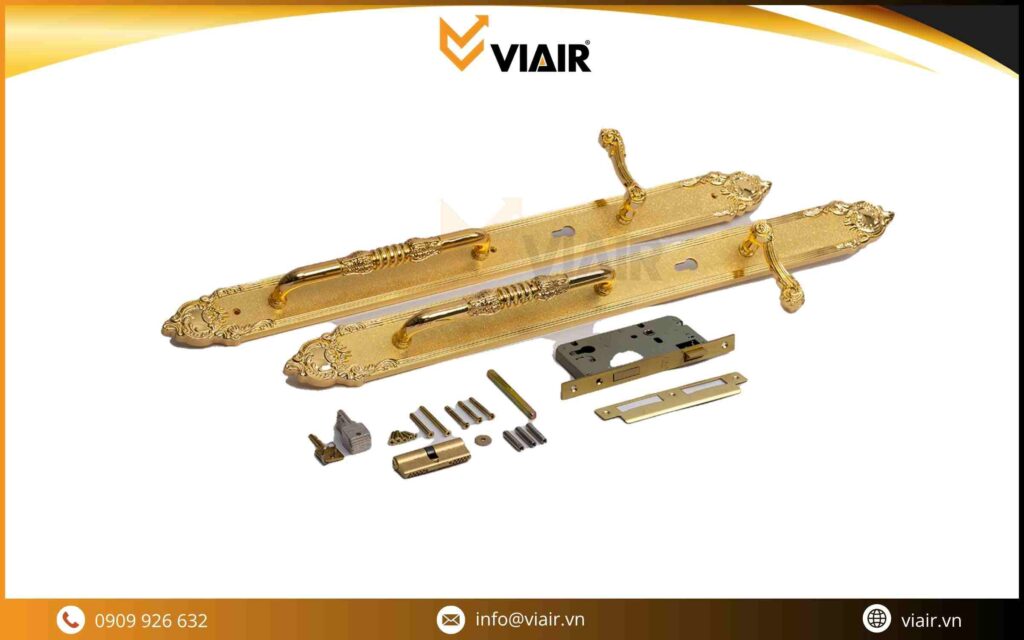 Khóa cửa đại sảnh đồng VIAIR SDA42-GV