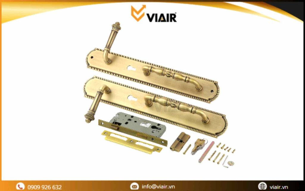 KHÓA CỬA ĐẠI SẢNH ĐỒNG VIAIR SA63-GR