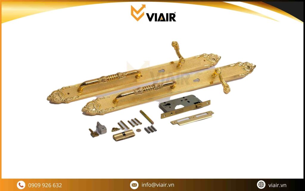 Khóa cửa đại sảnh đồng VIAIR SA42-GV