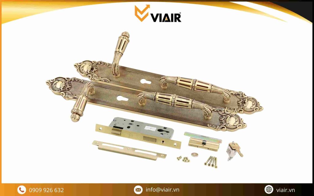 KHÓA CỬA ĐẠI SẢNH ĐỒNG VIAIR SA42H-03