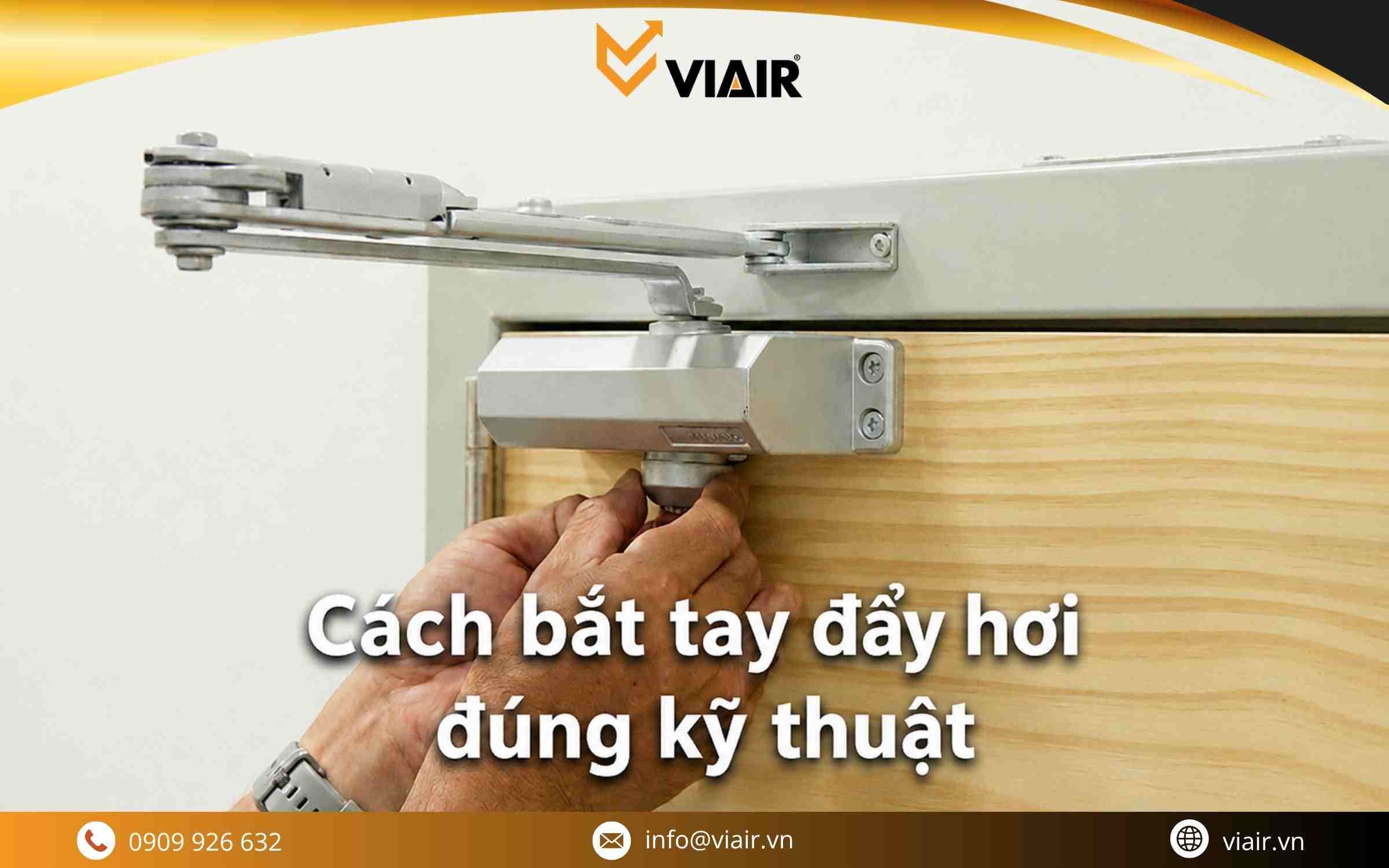 Cách bắt tay đẩy hơi
