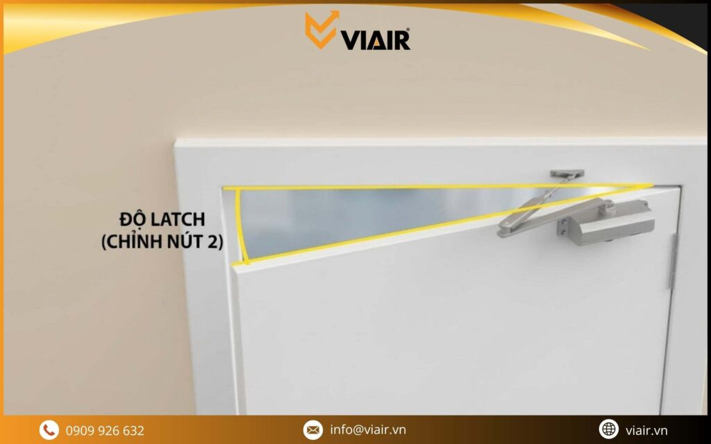Điều chỉnh tốc độ đóng cửa cho tay đẩy hơi