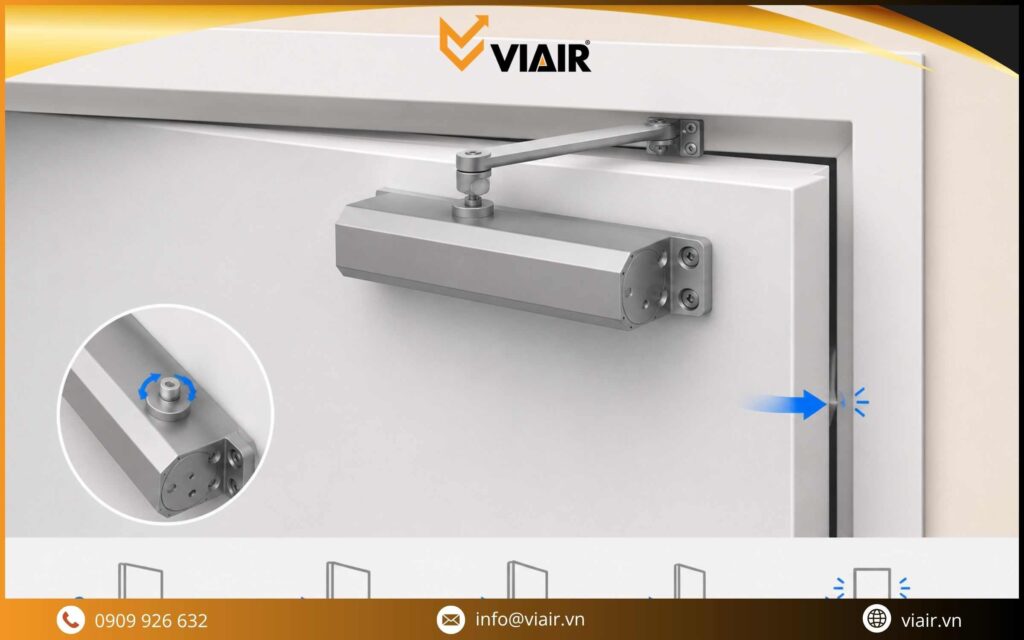 Điều chỉnh nút van số 2