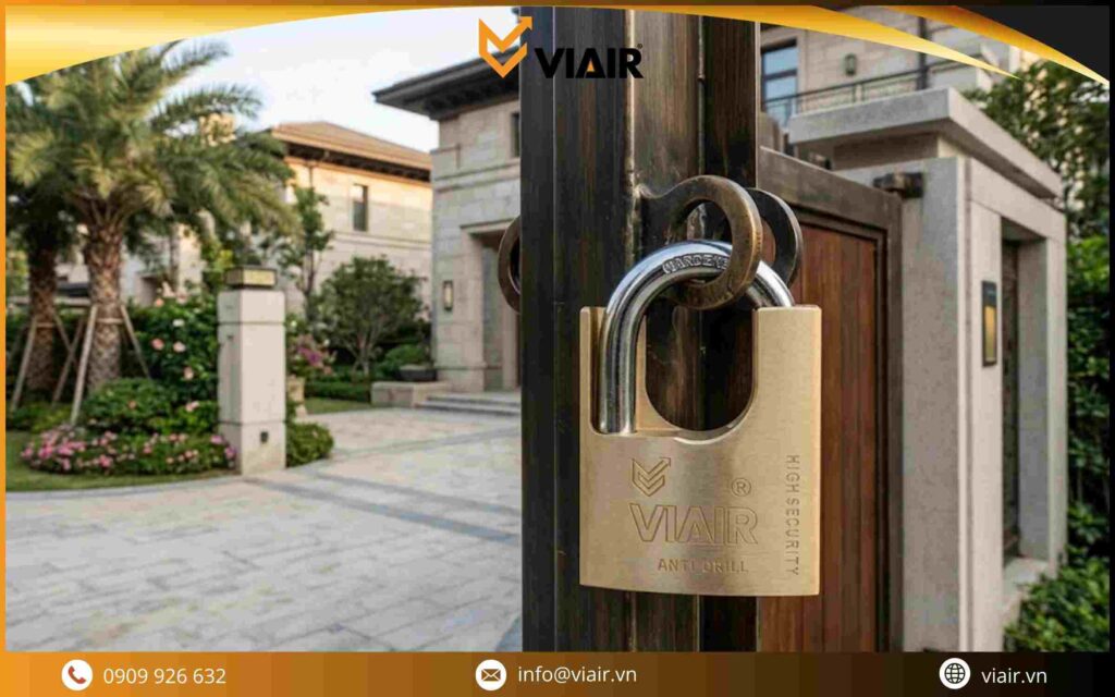 Khóa bấm đồng chìa vi tính Viair