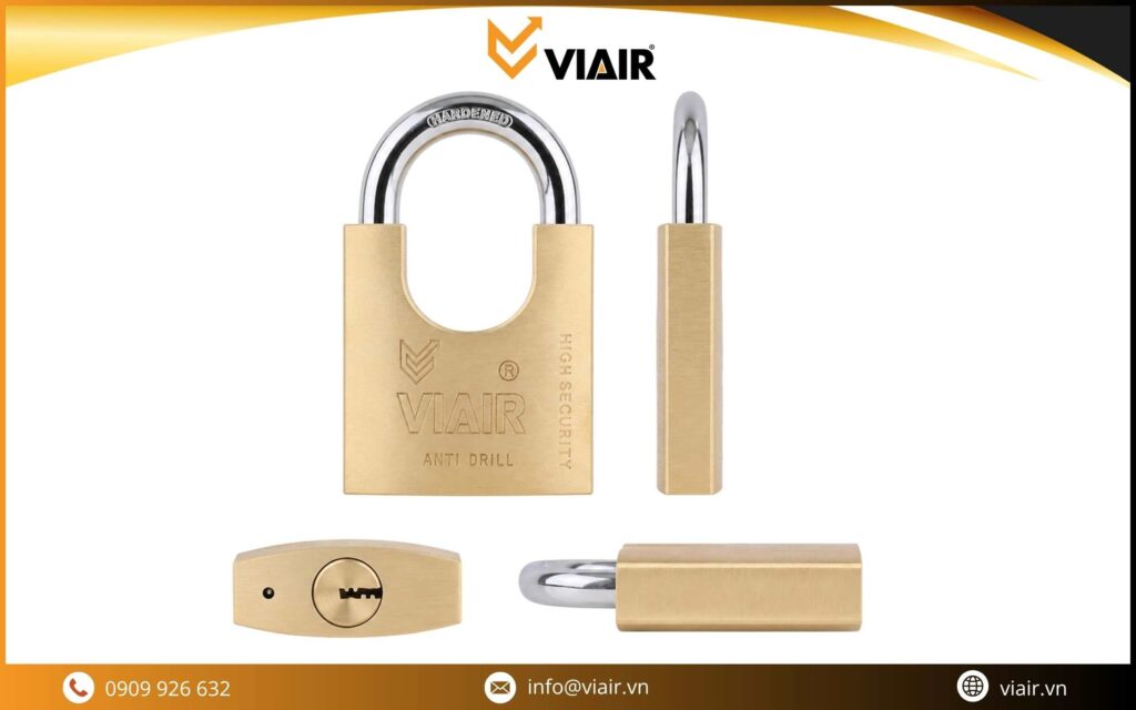 Khóa treo đồng Viair P206 CC