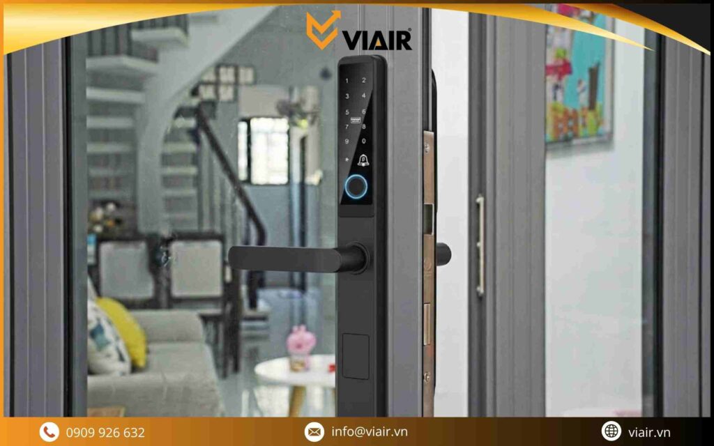 Khóa điện tử thông minh Viair cho cửa nhôm xingfa