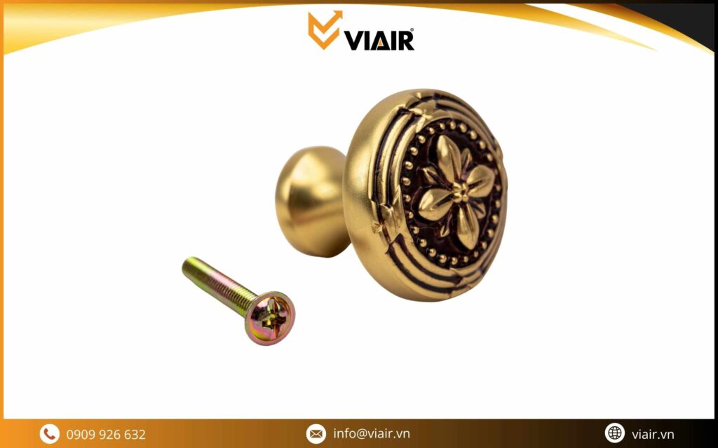 TAY NÚM TỦ ĐỒNG THAU LL015-15