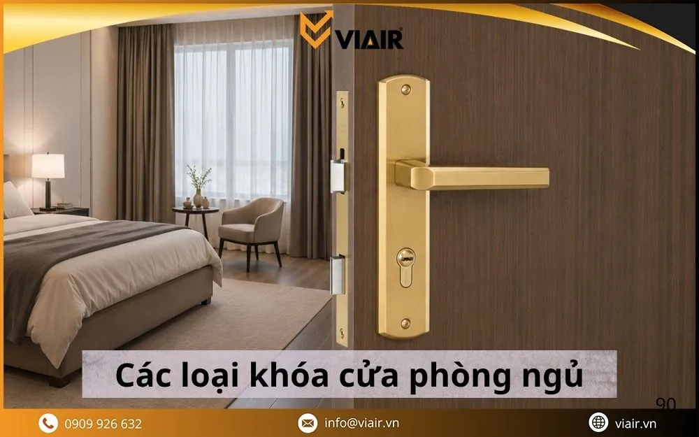 các loại khóa cửa phòng ngủ