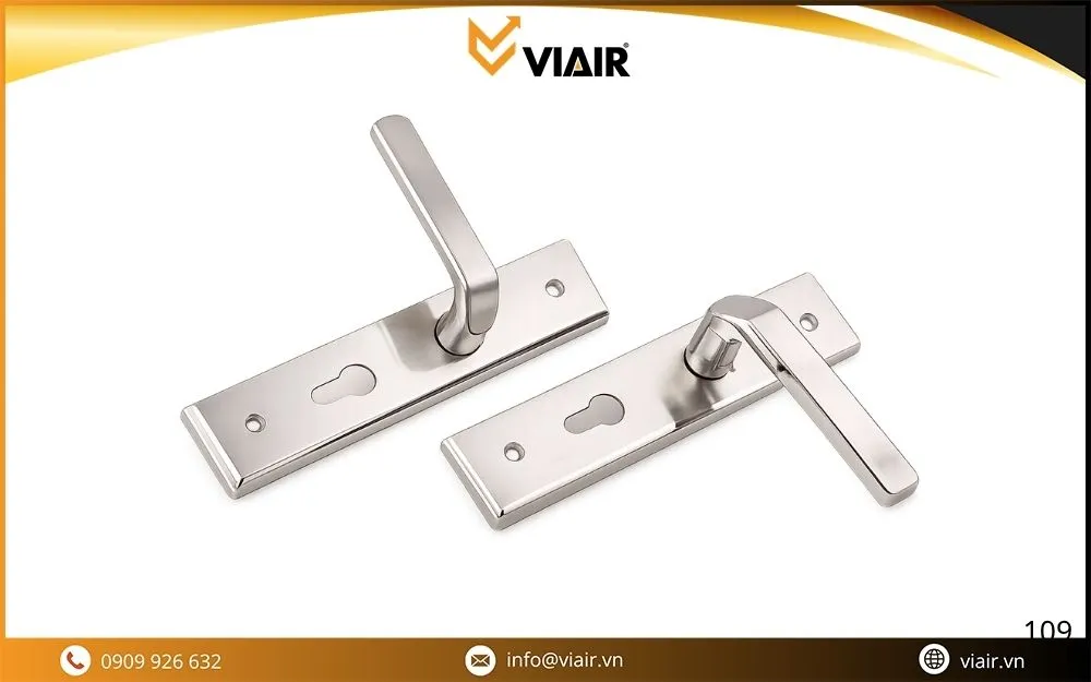 cách sử dụng khóa cửa tay gạt