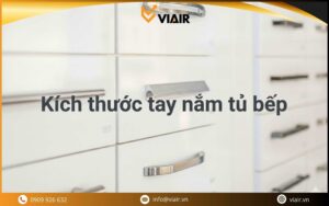 Kích thước tay nắm tủ bếp