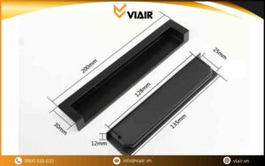 Kích thước tay nắm âm tủ bếp