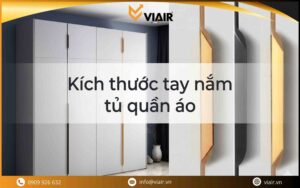 Kích thước tay nắm tủ quần áo