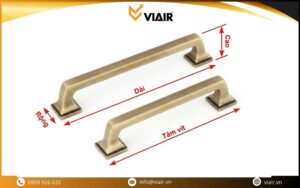 Kích thước tay nắm tủ quần áo tay nắm đơn