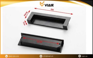 Kích thước tay nắm âm cho tủ quần áo