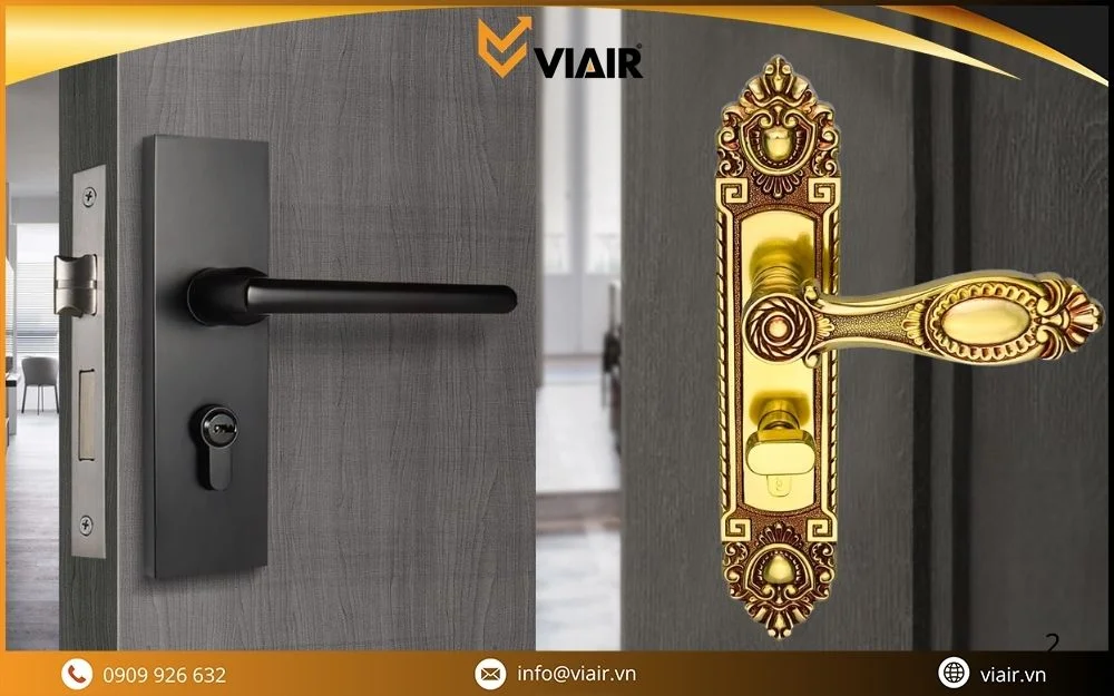 Cấu tạo ổ khóa tay gạt
