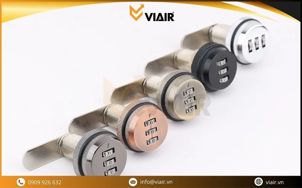 Khóa móc tủ số hợp kim PL-30, PL-20 sử dụng mã số tiện lợi