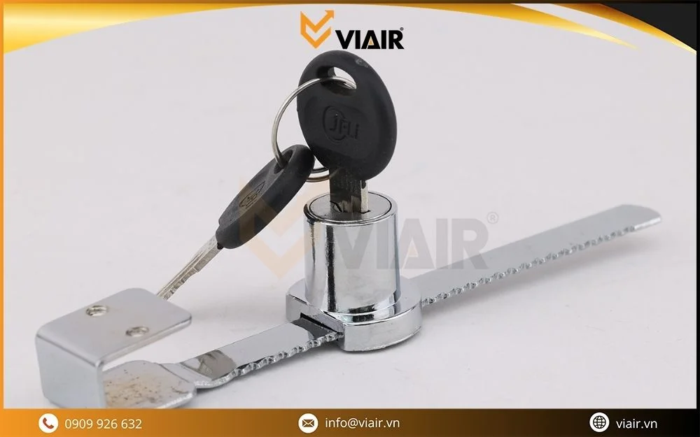Khóa kính hợp kim GL-PL328-140 với kiểu dáng nhỏ gọn