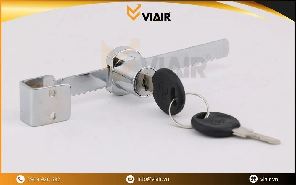 Các mẫu khóa tủ kính Viair dành cho tủ trưng bày và tủ kính