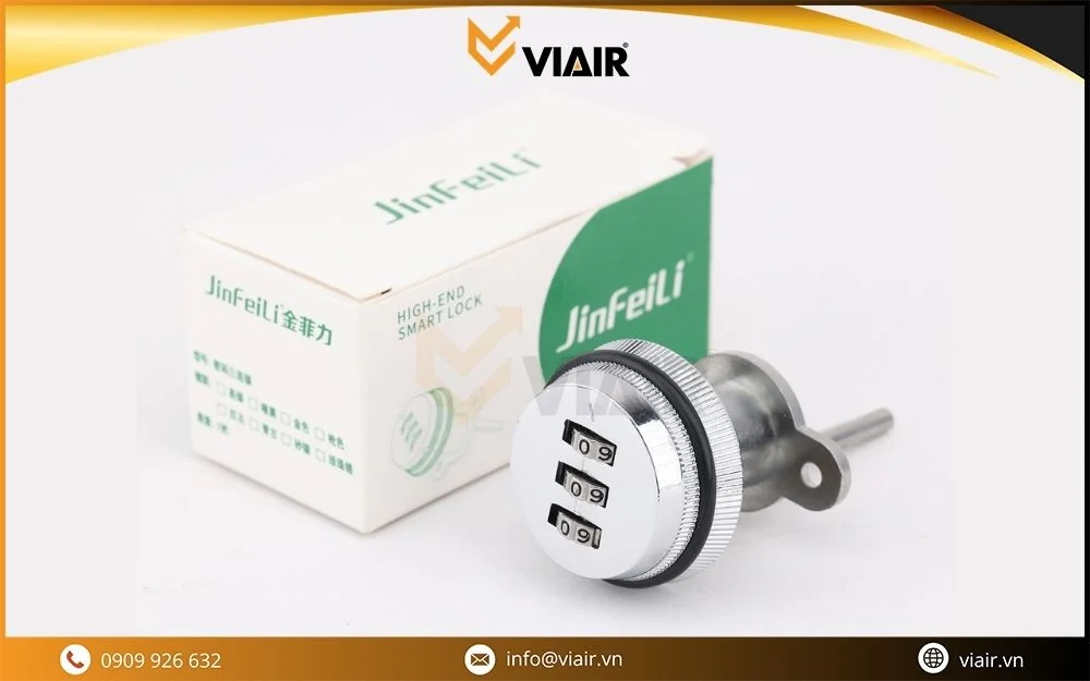 Khóa tủ số Viair mang đến phương thức bảo mật không cần chìa khóa