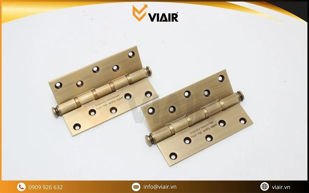 Bản lề Viair hỗ trợ liên kết và vận hành cánh cửa ổn định
