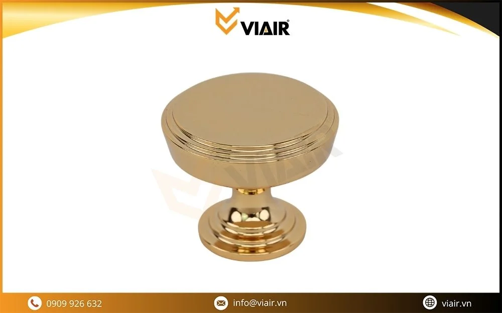Tay nắm núm có thiết kế nhỏ gọn