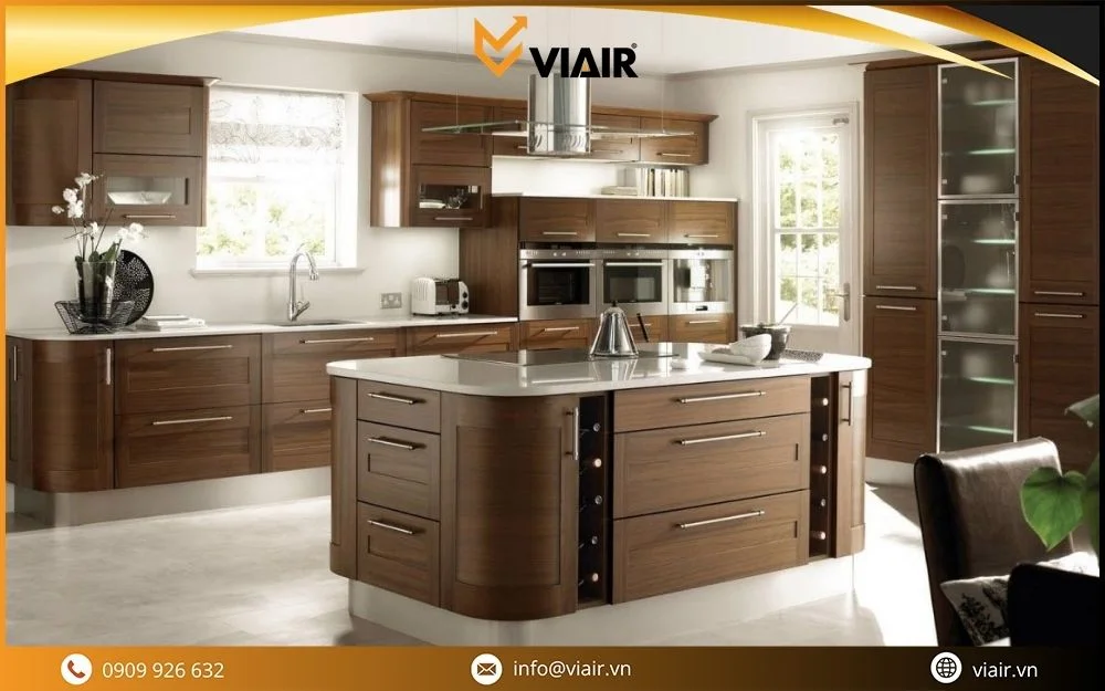 Cần chọn tay nắm tủ bếp phù hợp với không gian