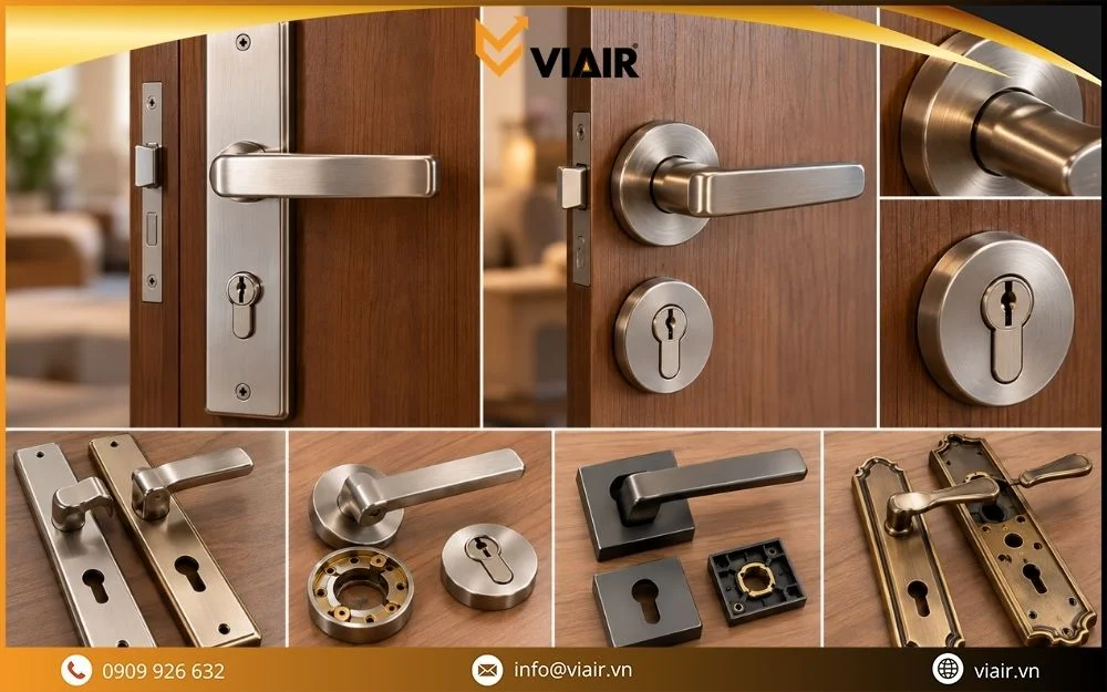 Ốp khóa và mặt che