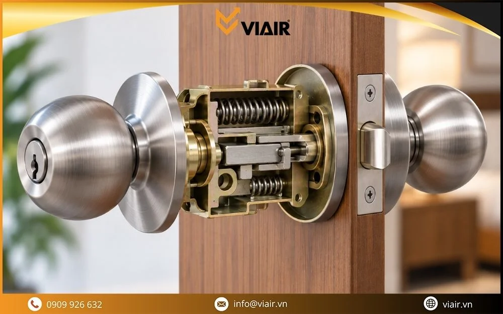Thân khóa bộ phận trung tâm