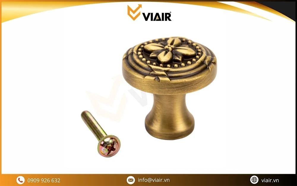 Tay nắm dạng núm Viair với thiết kế tinh xảo