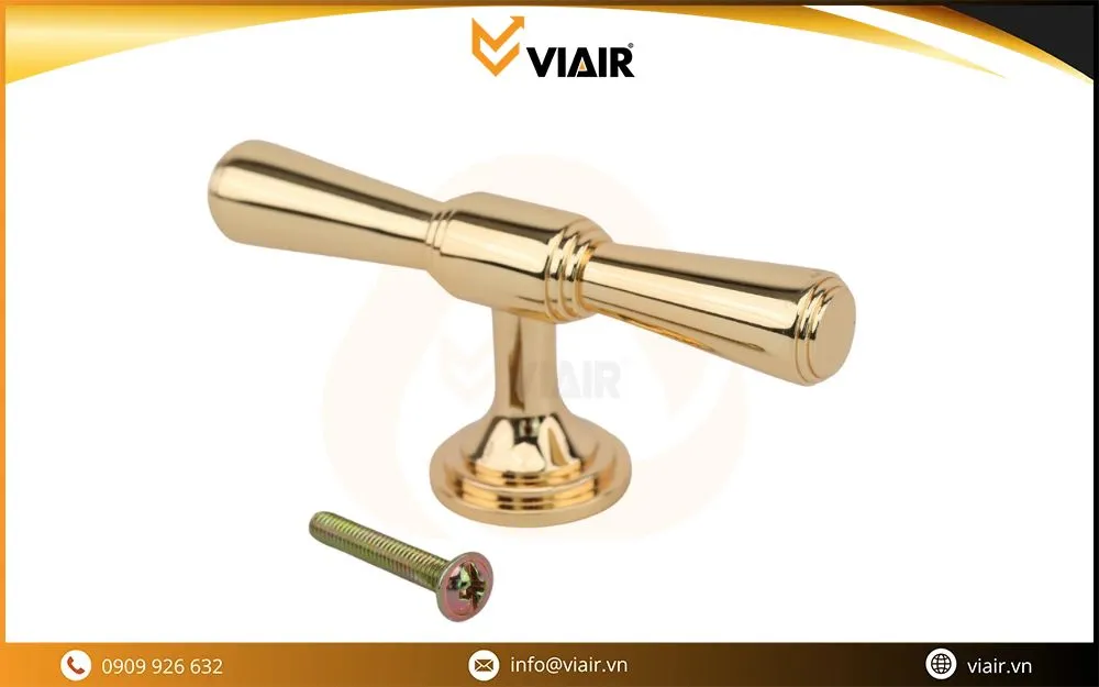 Tay nắm tủ chữ T hiện đại
