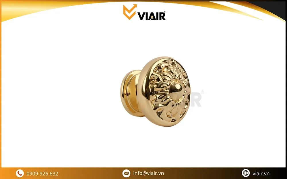 Tay nắm tủ dạng núm tròn tối giản