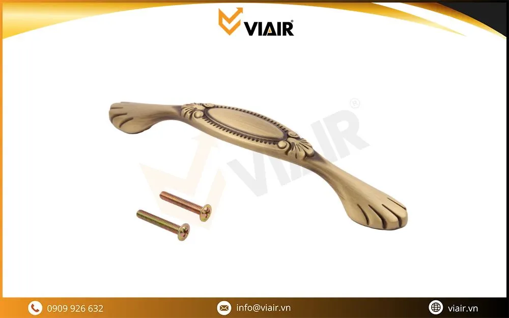 Tay nắm tủ bo cong thanh lịch
