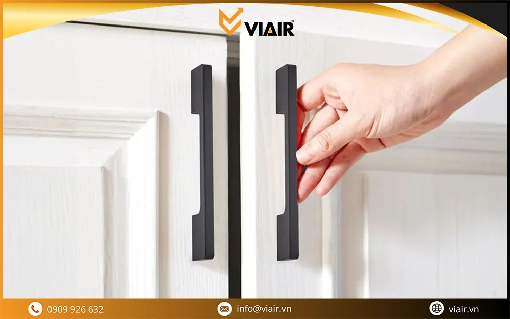 Cấu tạo cơ bản của tay nắm tủ