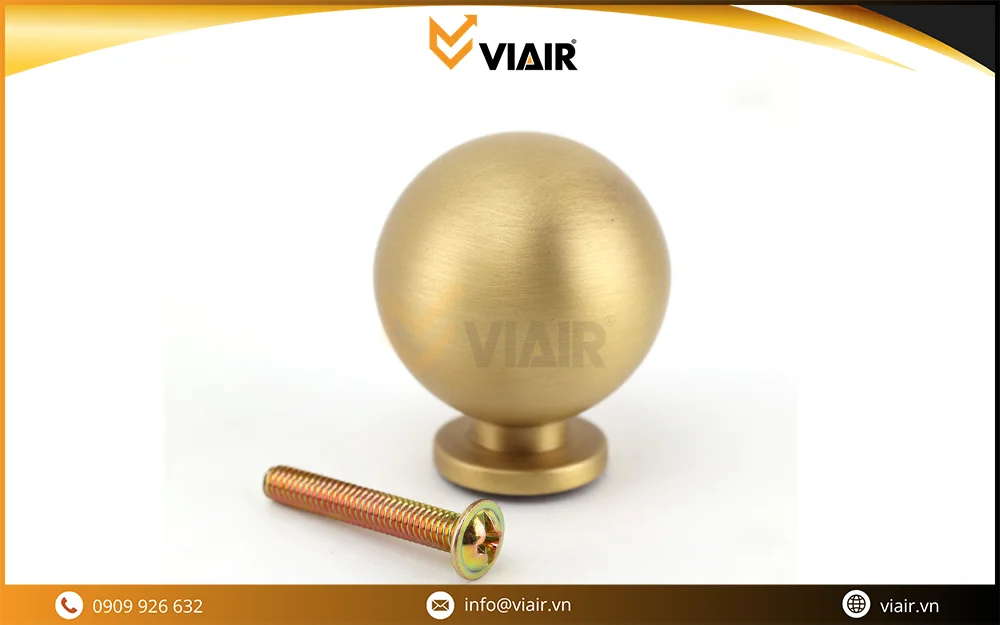 Tay nắm tủ bằng đồng thau