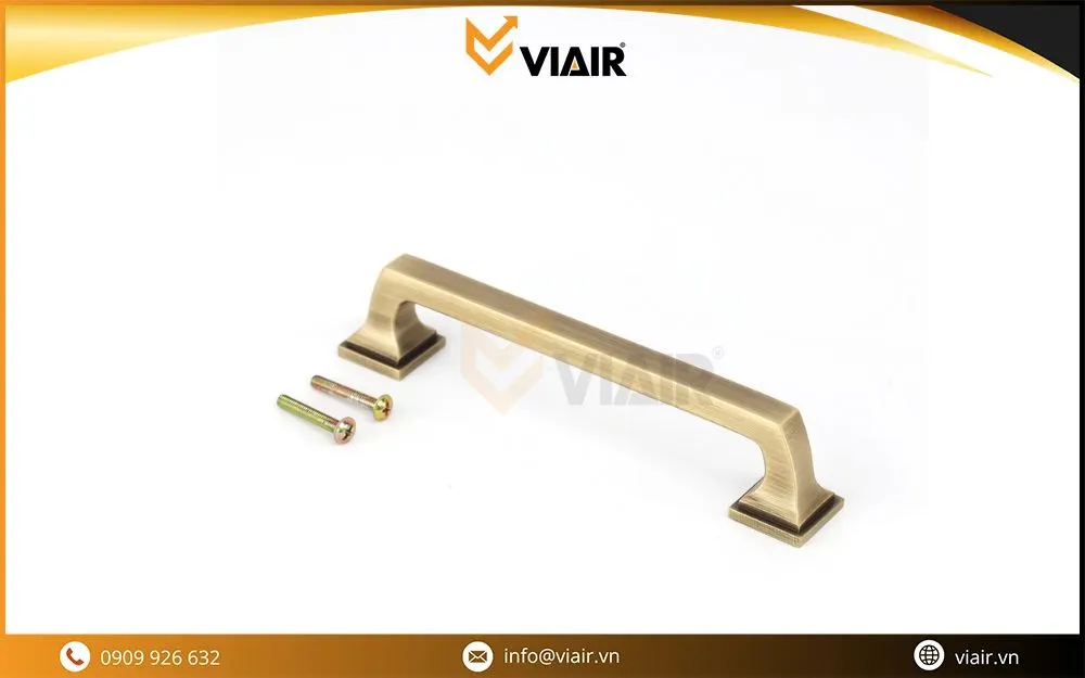 Gợi ý phối tay nắm tủ tối giản